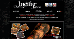 Desktop Screenshot of lucifertattoo.com